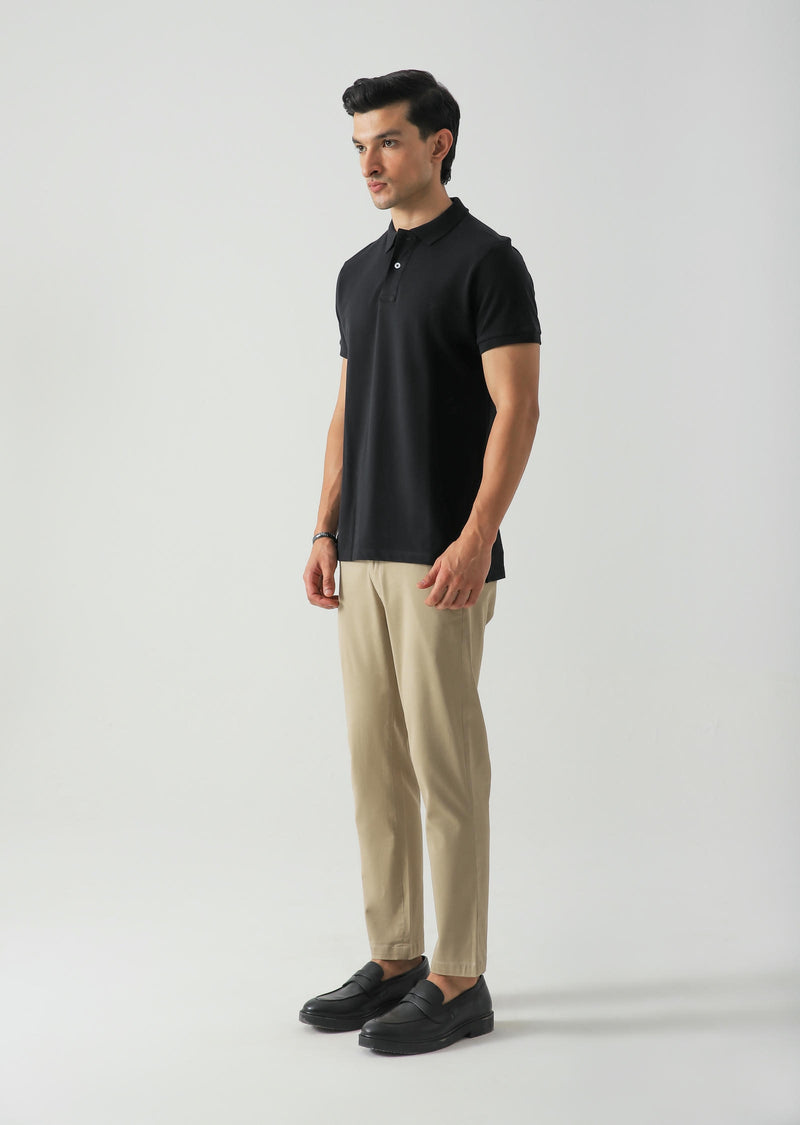 Regular Fit Cotton Pique Polo
