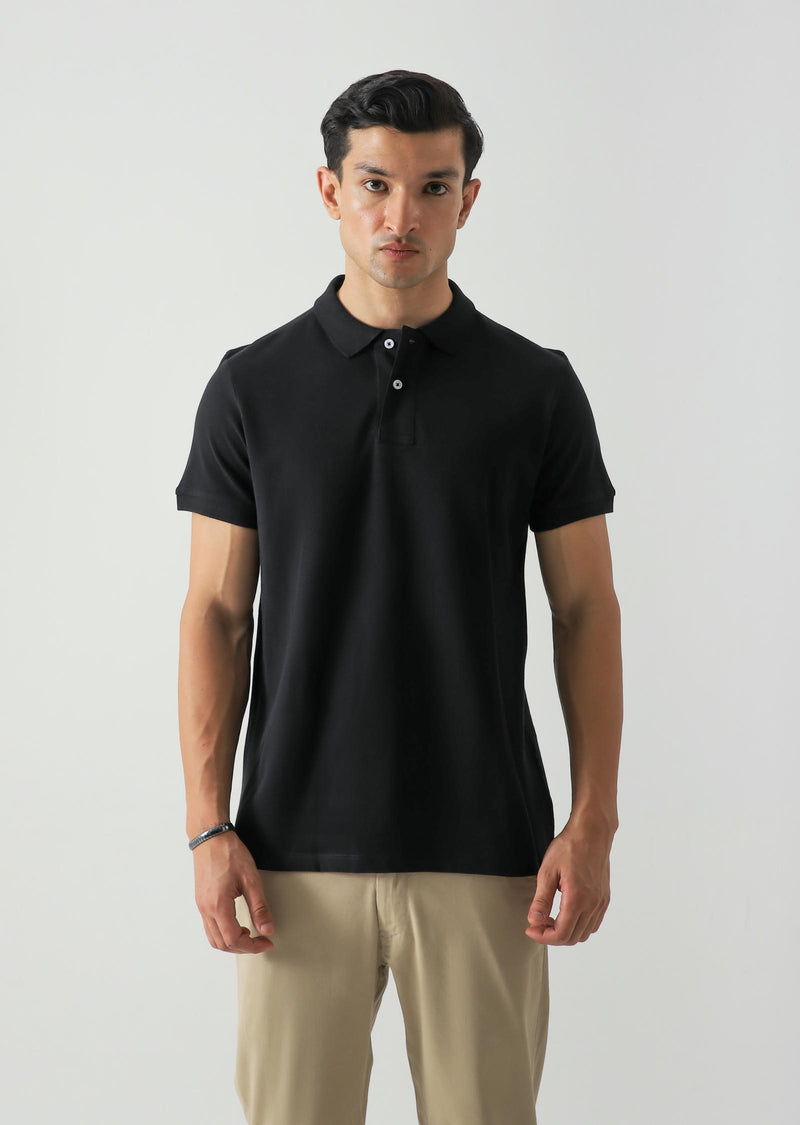 Regular Fit Cotton Pique Polo
