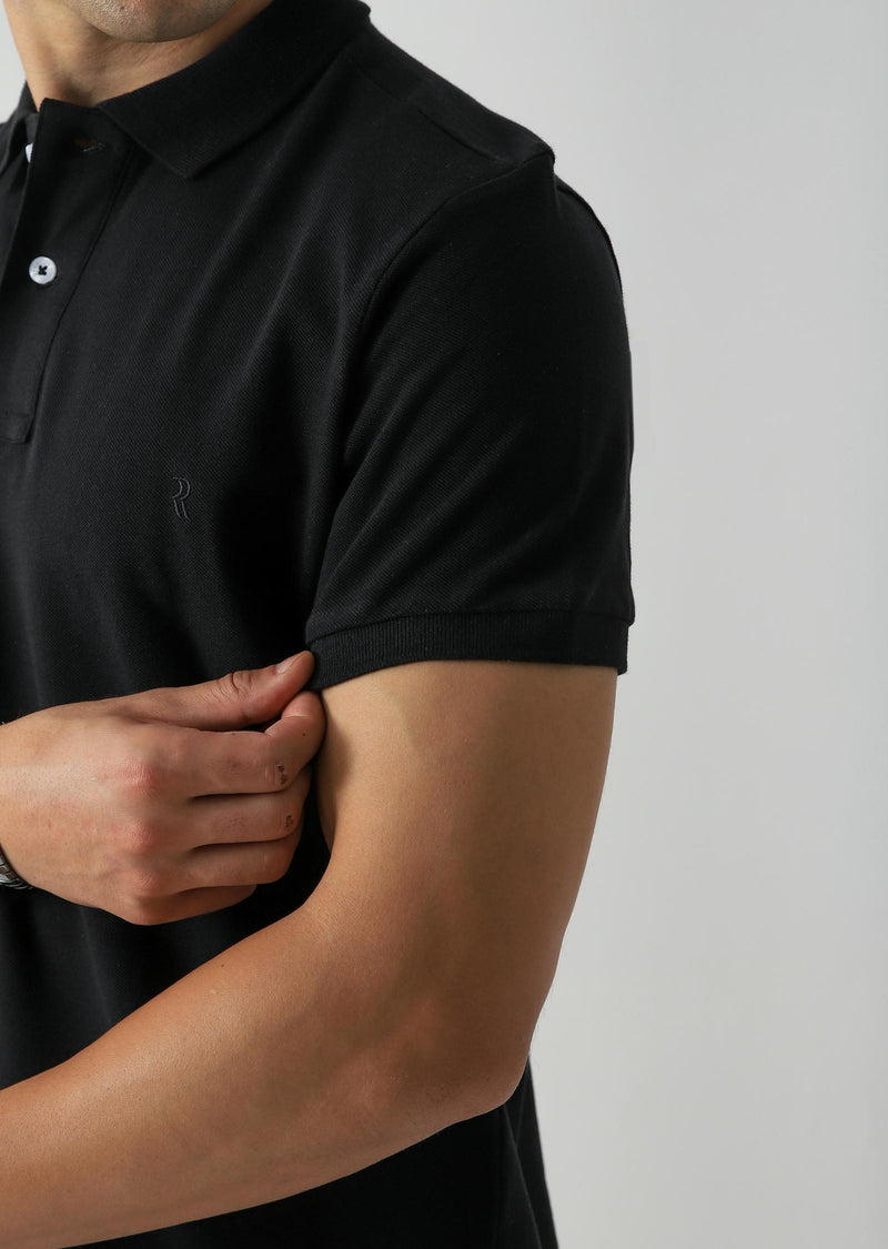 Regular Fit Cotton Pique Polo