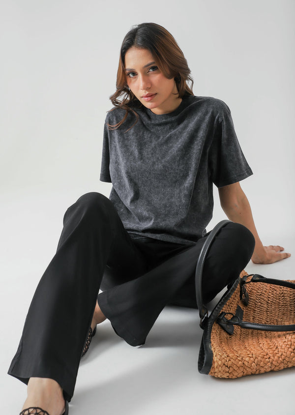 Relax crew-neck cotton t-shirt