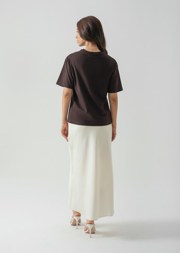 Relax crew-neck cotton t-shirt