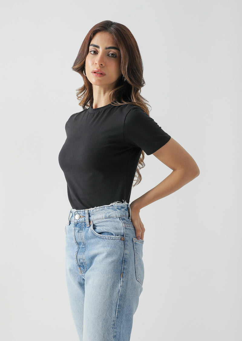 Fitted Cotton T-Shirt