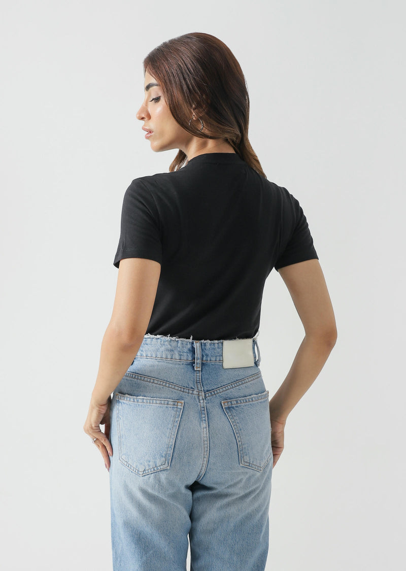 Fitted Cotton T-Shirt