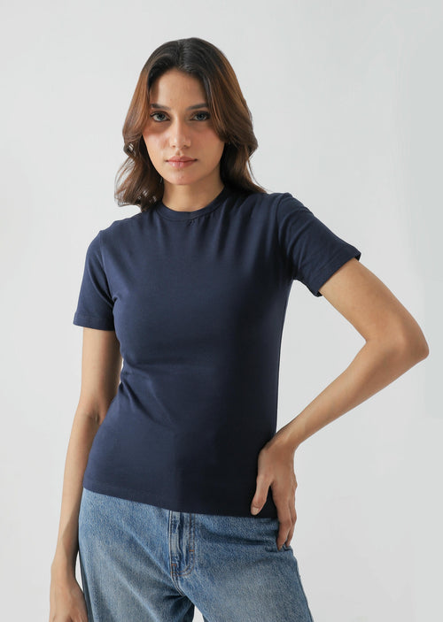 Fitted Cotton T-Shirt
