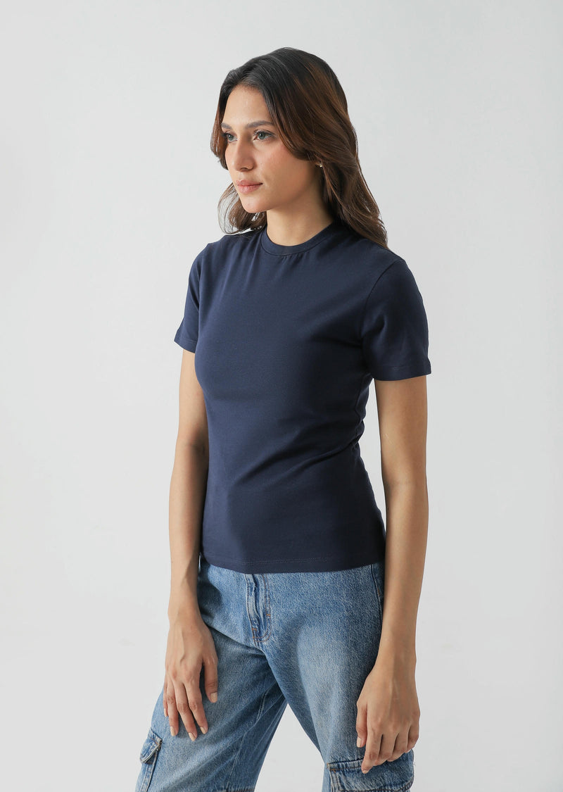 Fitted Cotton T-Shirt