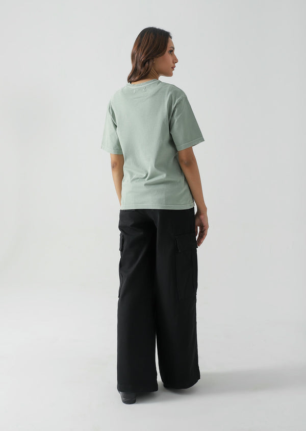 Relax crew-neck cotton t-shirt