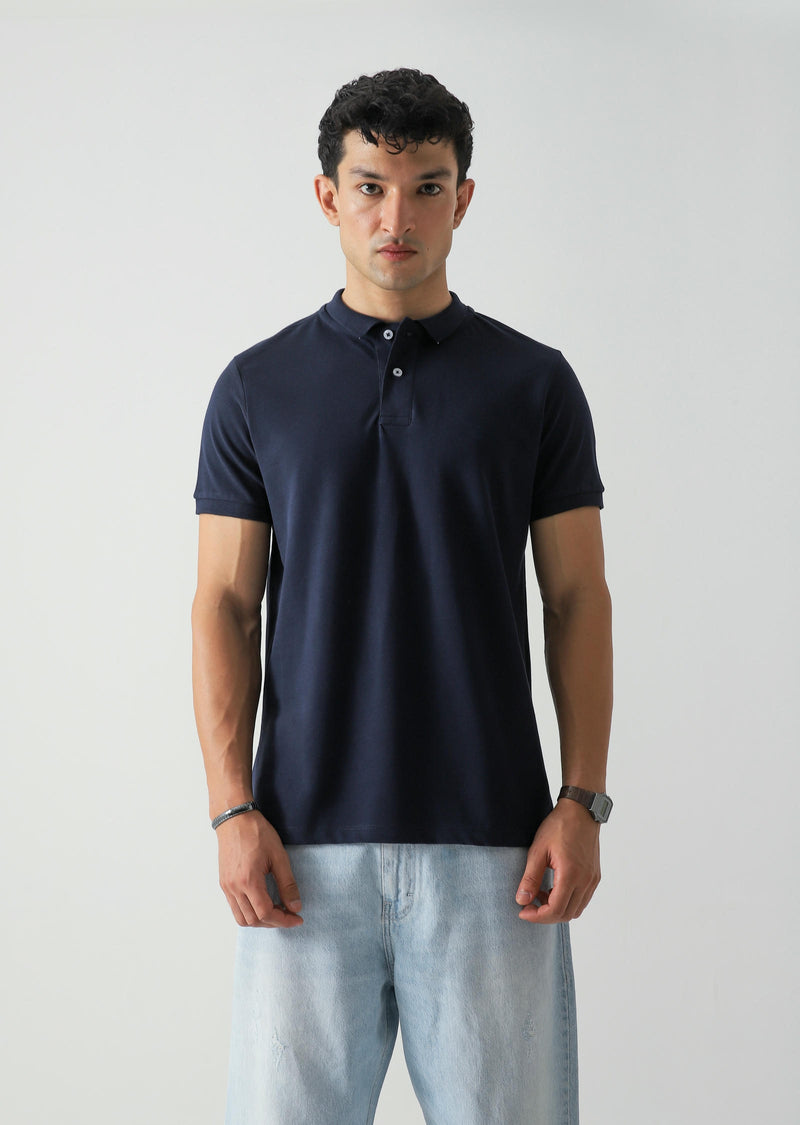 Regular Fit Cotton Pique Polo