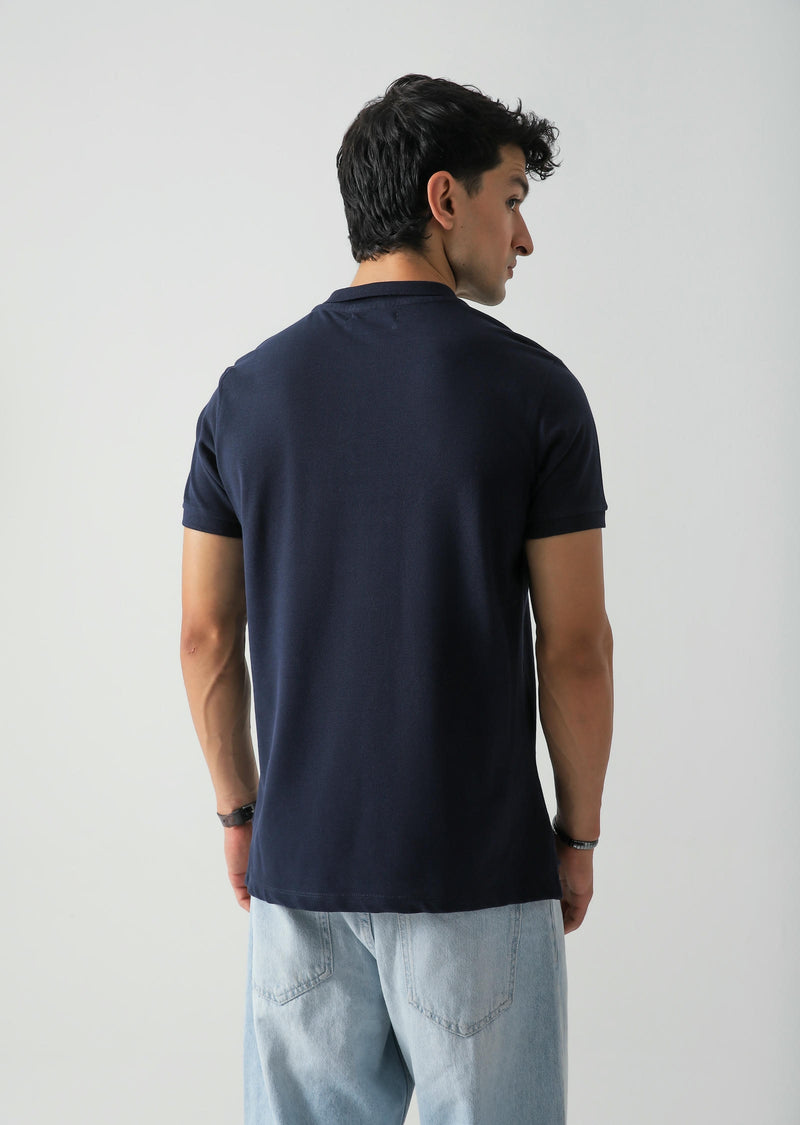 Regular Fit Cotton Pique Polo