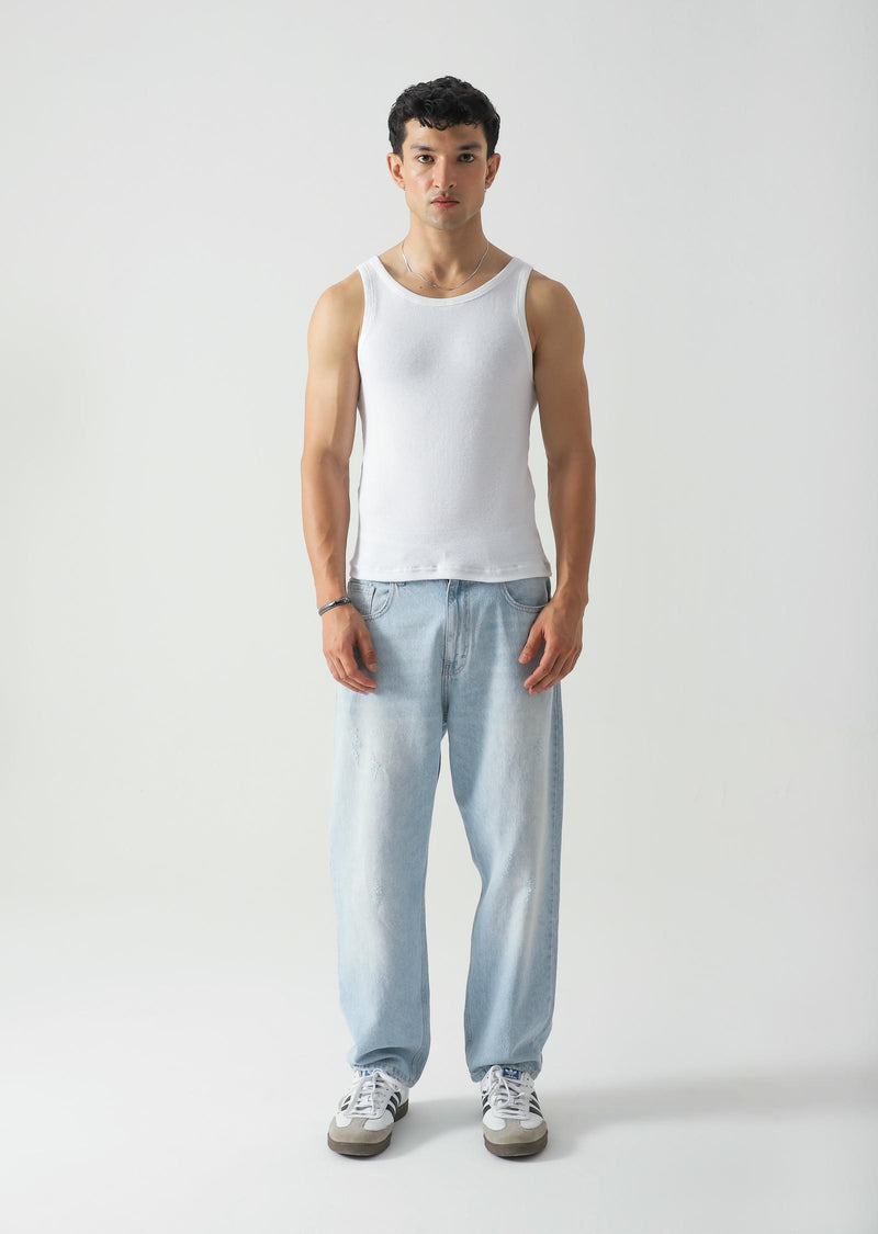 Basic Ribbed Tank Top