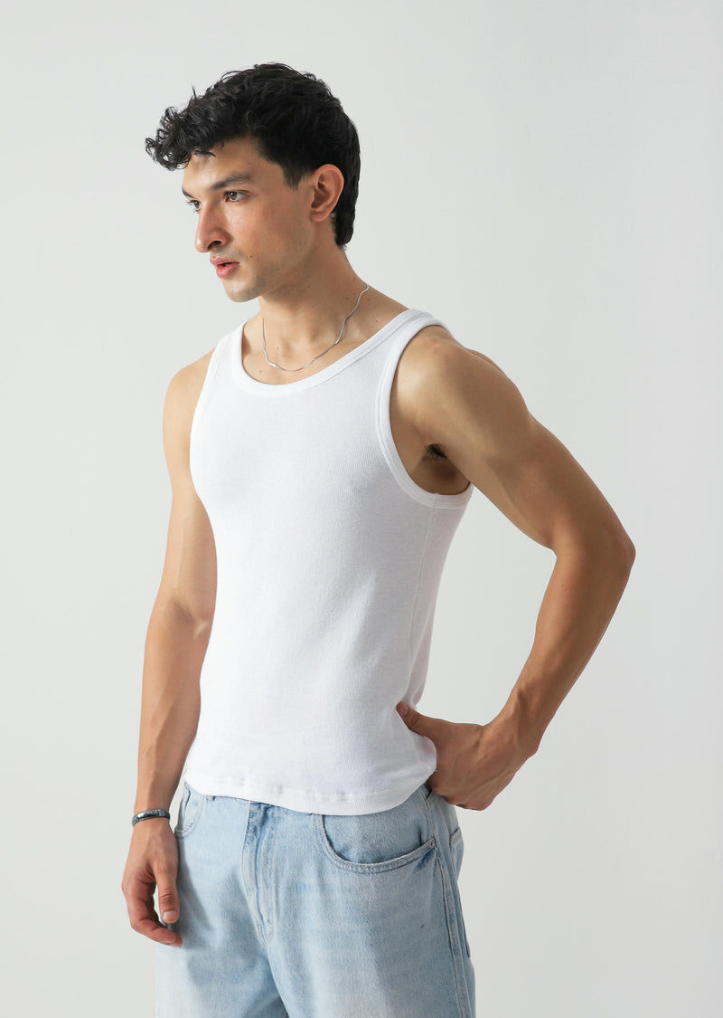 Basic Ribbed Tank Top