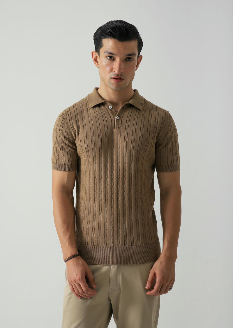 Knitted Polo