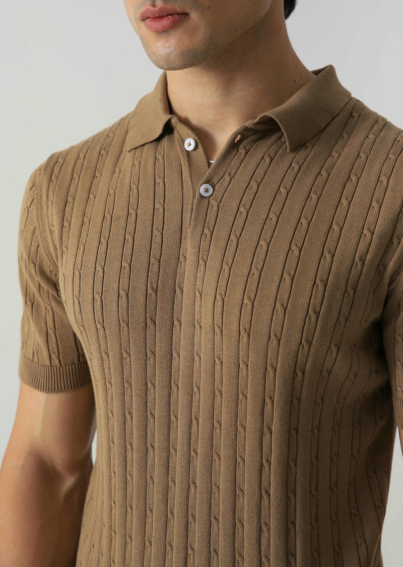 Knitted Polo