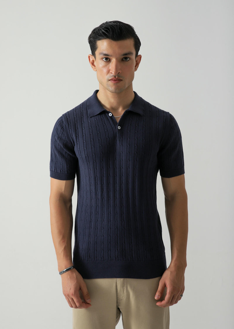 Knitted Polo
