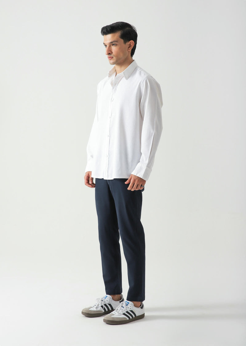 Cotton Linen Button Down Shirt