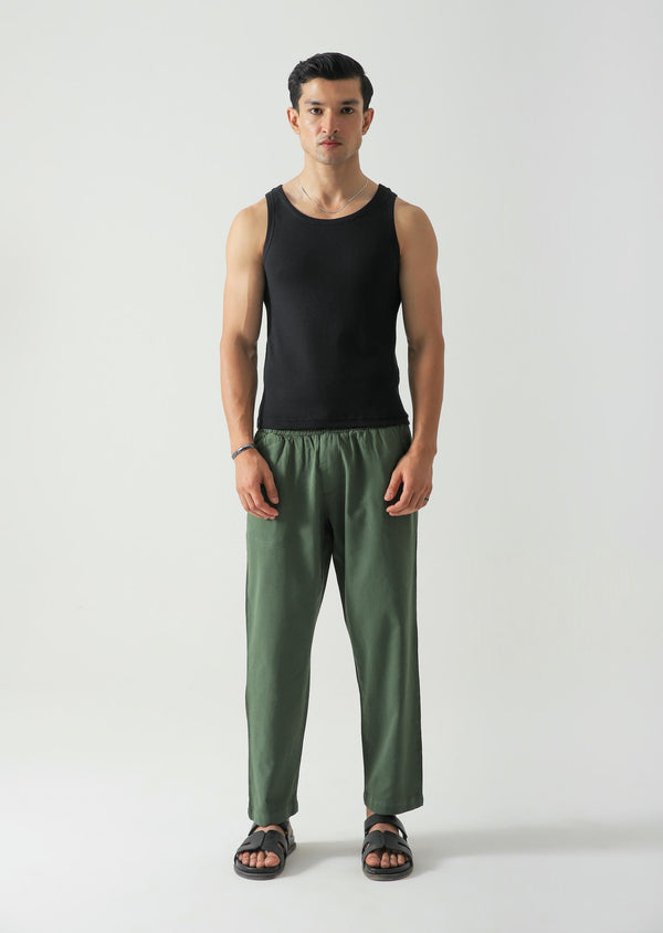 Slim - fit ribbed tank top