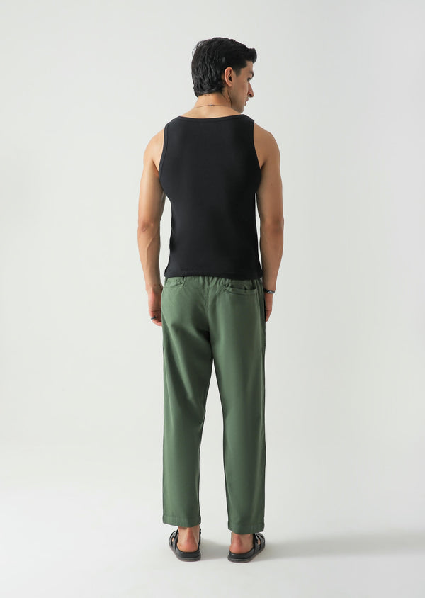 Slim - fit ribbed tank top