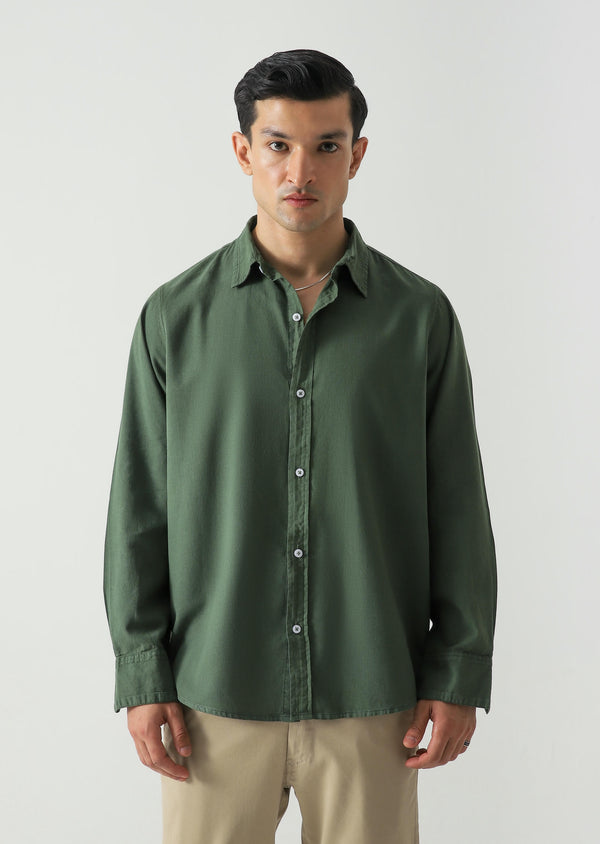 Cotton Linen Button Down Shirt