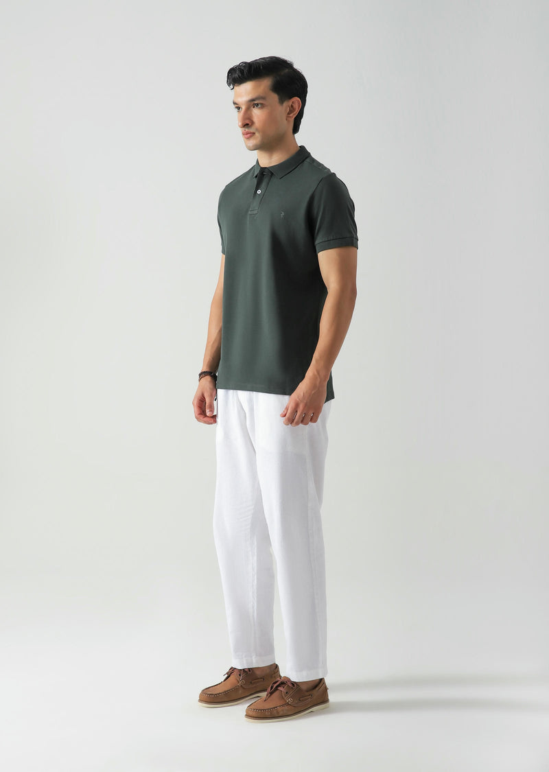 Regular Fit Cotton Pique Polo