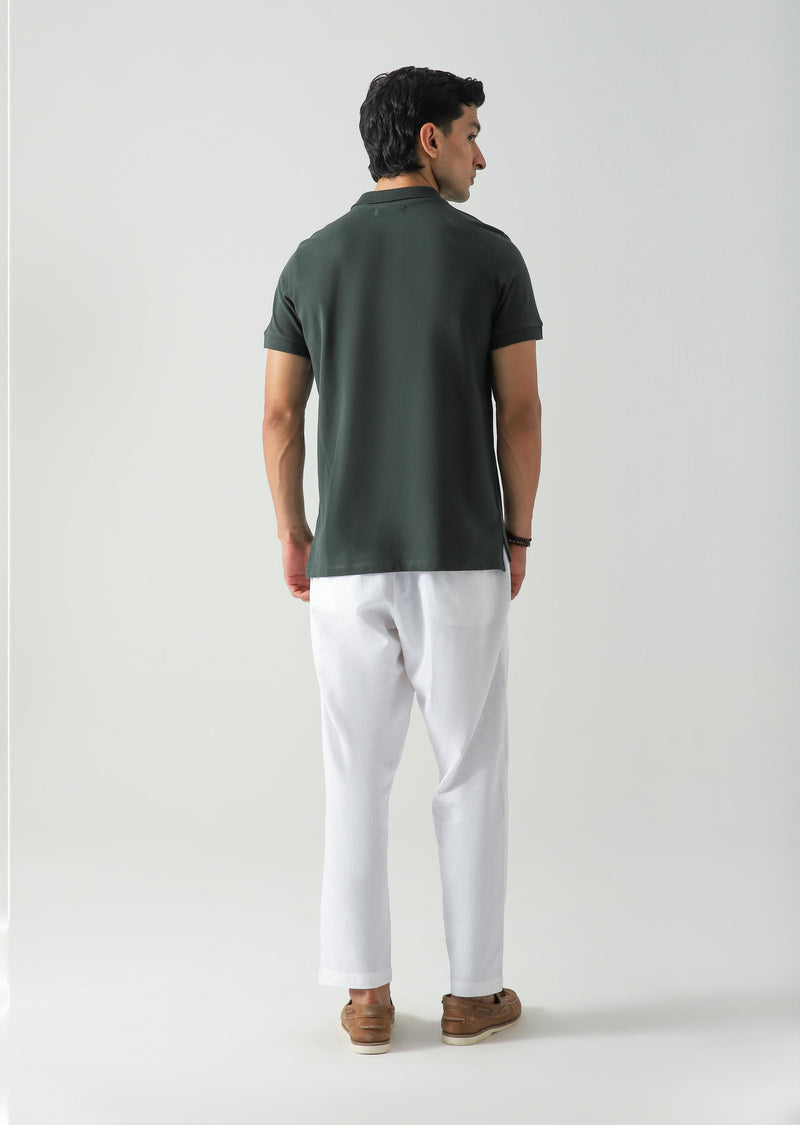 Regular Fit Cotton Pique Polo