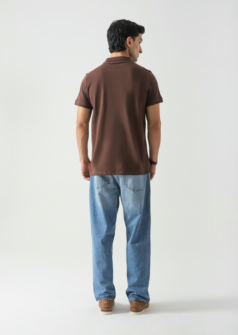 Regular Fit Cotton Pique Polo