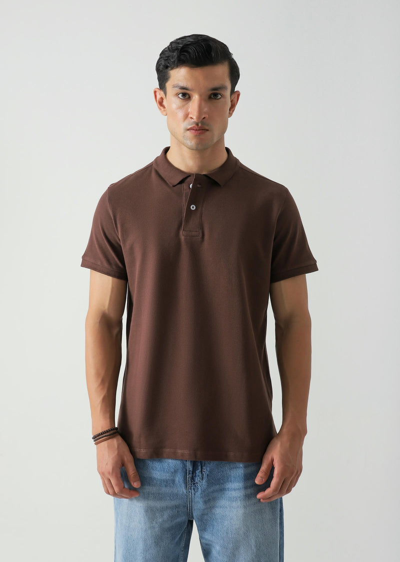 Regular Fit Cotton Pique Polo