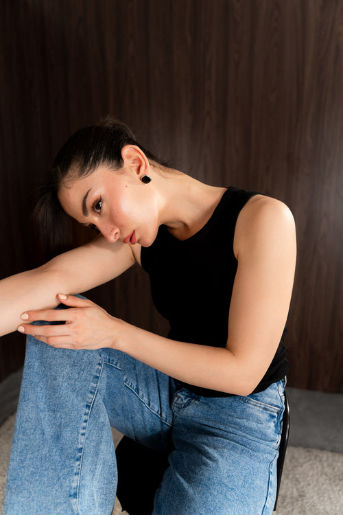 Ribbed - Knit tank top