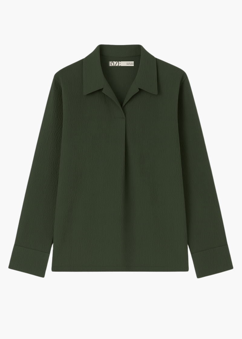 Textured Cotton Shirt