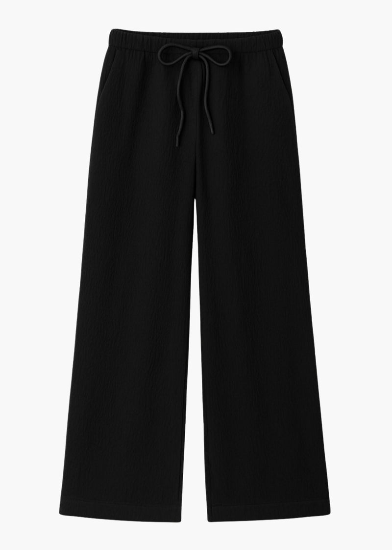 Textured Cotton Trouser