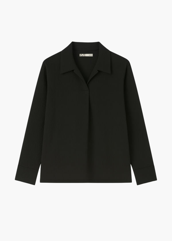 Textured Cotton Shirt