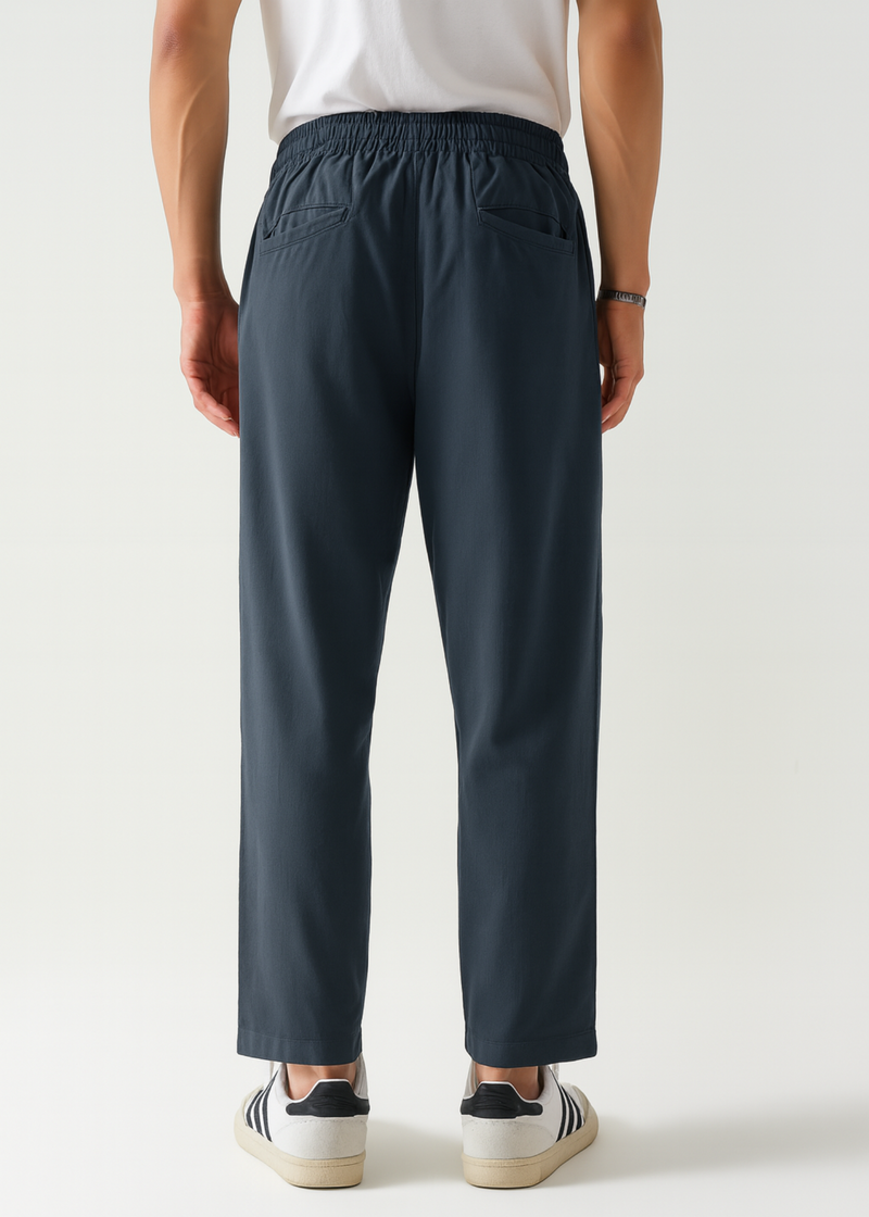 Cotton Linen Relaxed Fit Trouser