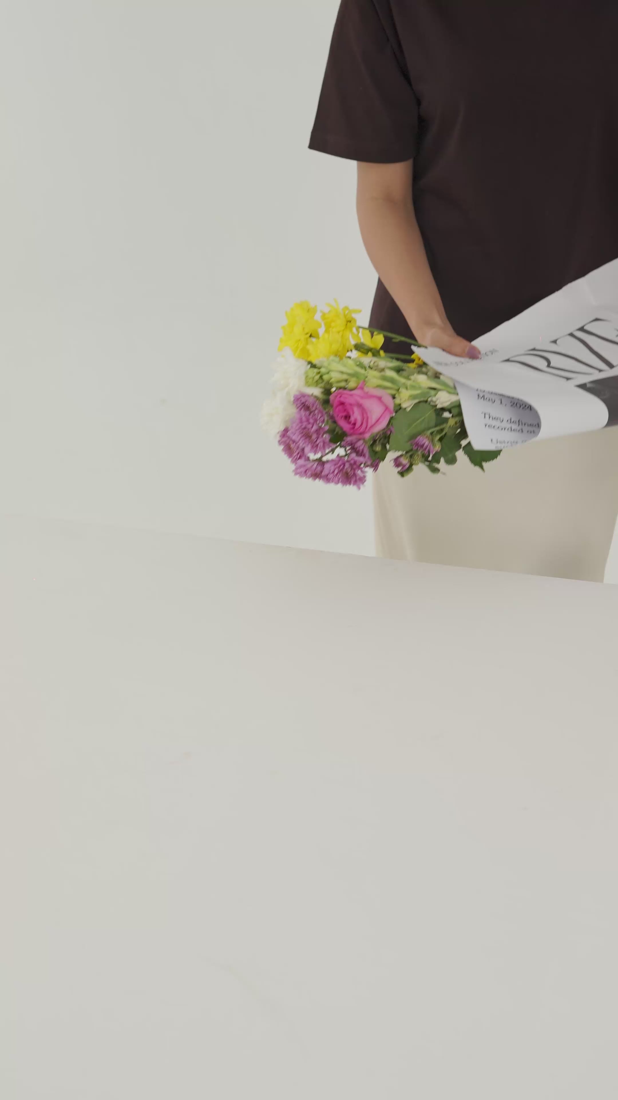 Relax crew cotton tee