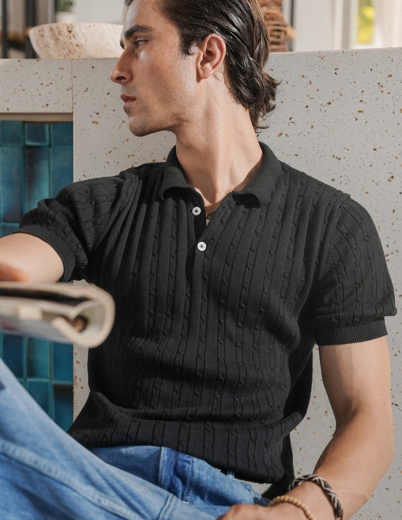 Knitted Polo