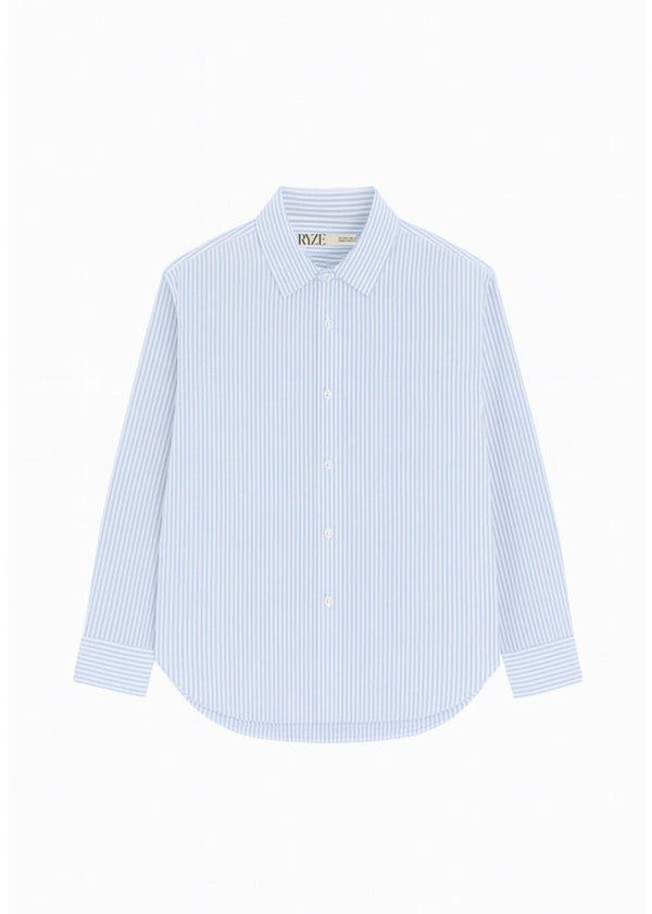 Relax Stripe Cotton Shirt