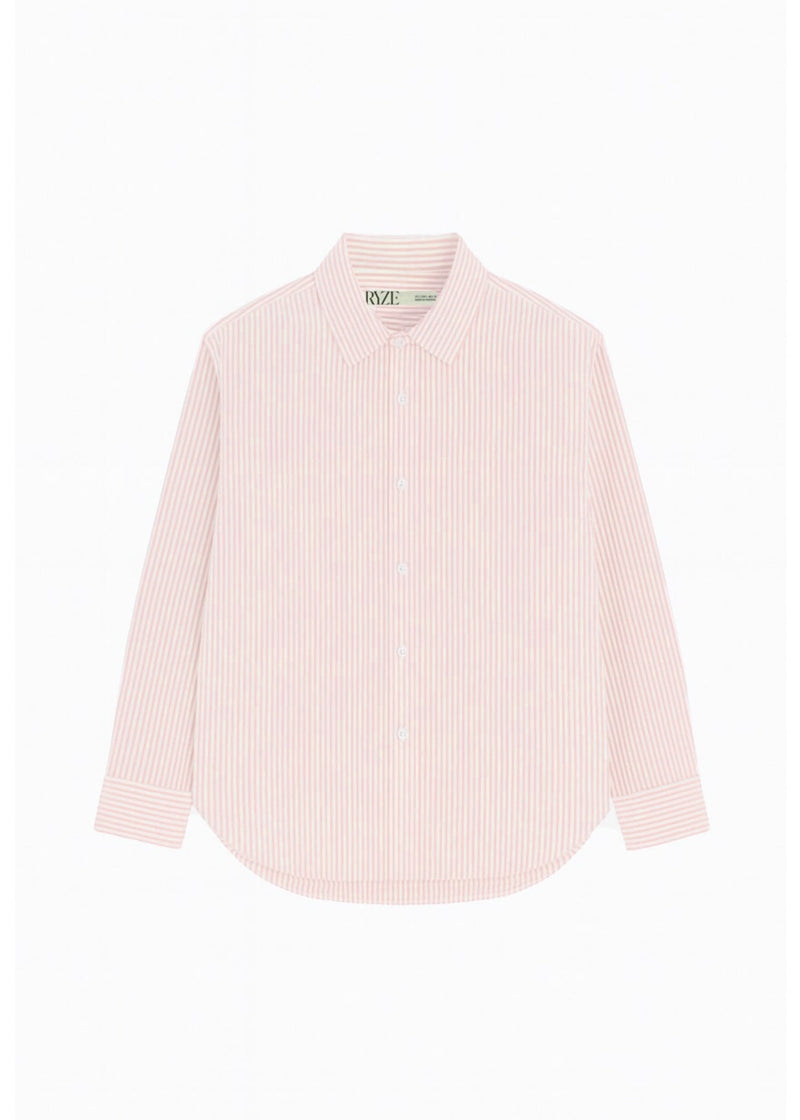 Relax Stripe Cotton Shirt