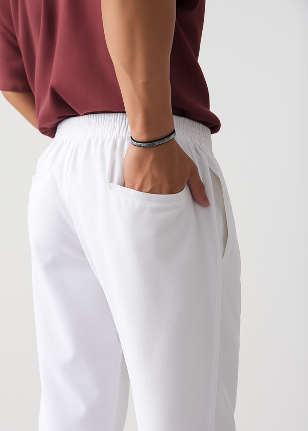 Cotton Linen Relaxed Fit Trouser