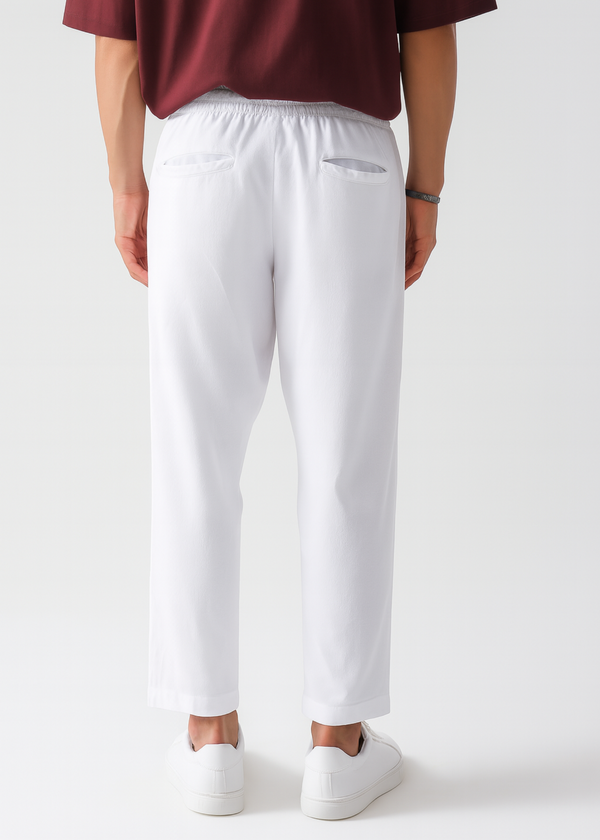 Cotton Linen Relaxed Fit Trouser